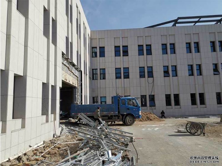 家口警务中心工地实例效果图
